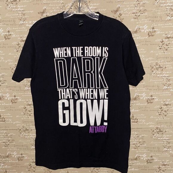 Teltex men’s 100% cotton tee with very bright glow in dark graphics - Picture 2 of 4